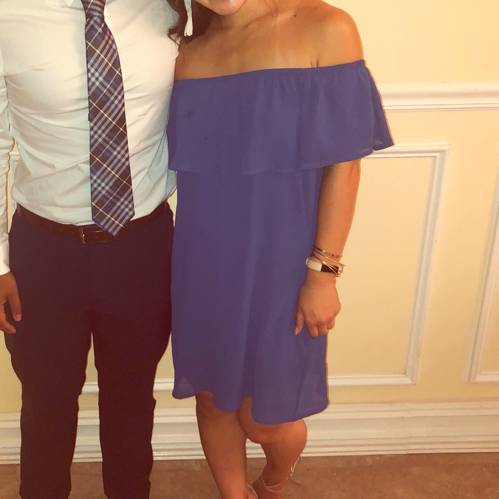 Off the shoulder dress